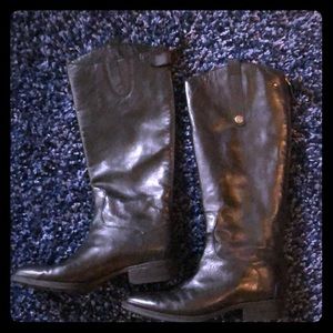 Sam Edelman Black Leather boots